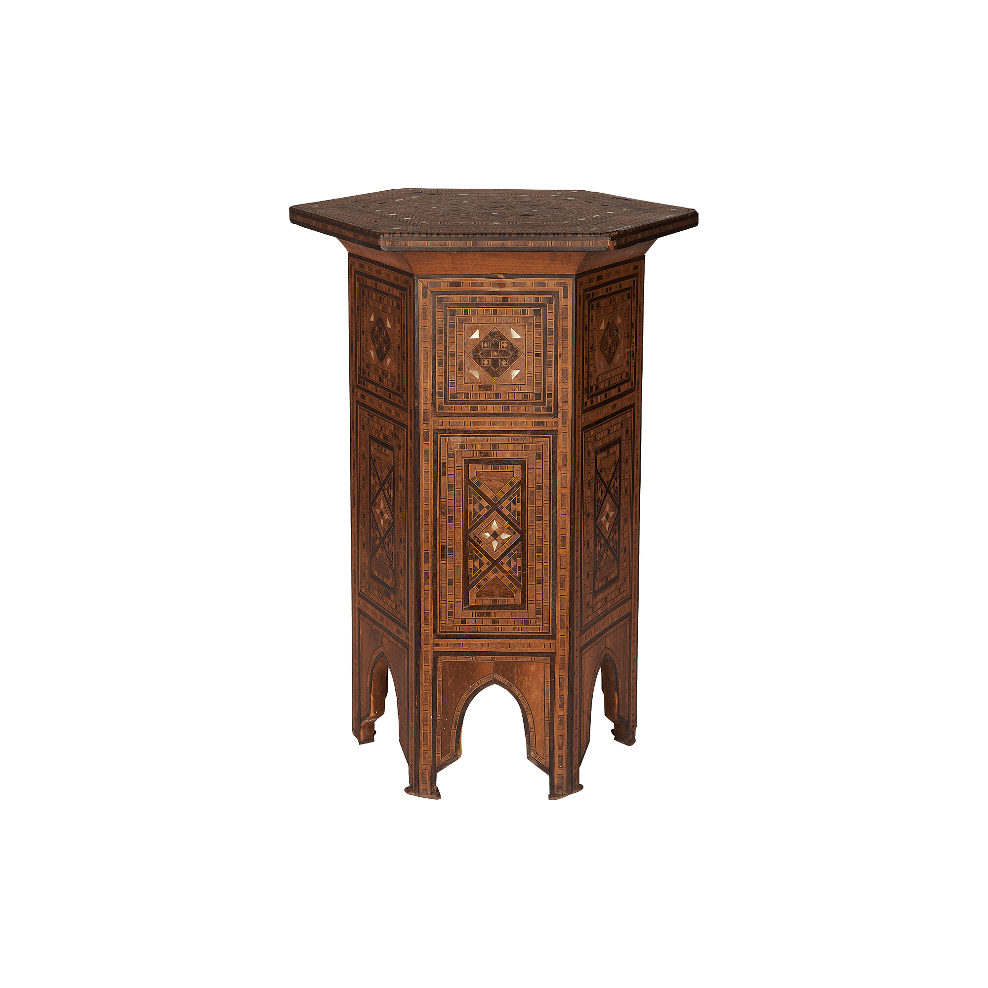 IET-001 Tall Inlaid Eastern Table