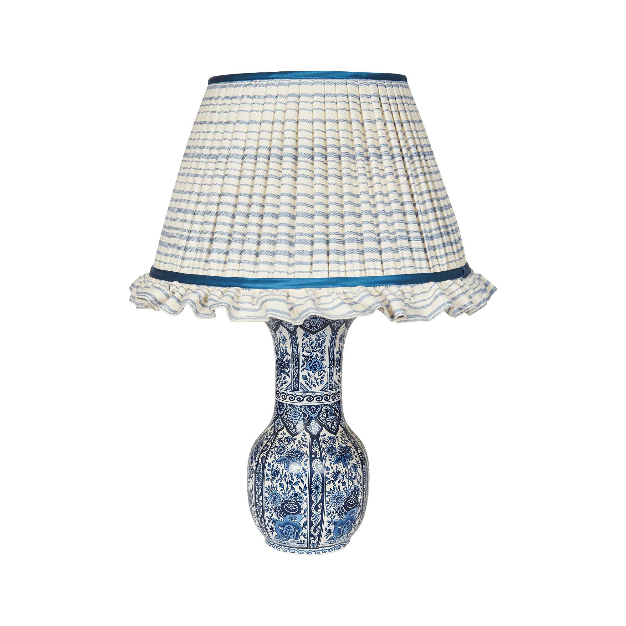 LAM-016 Blue and White Vase Lamp