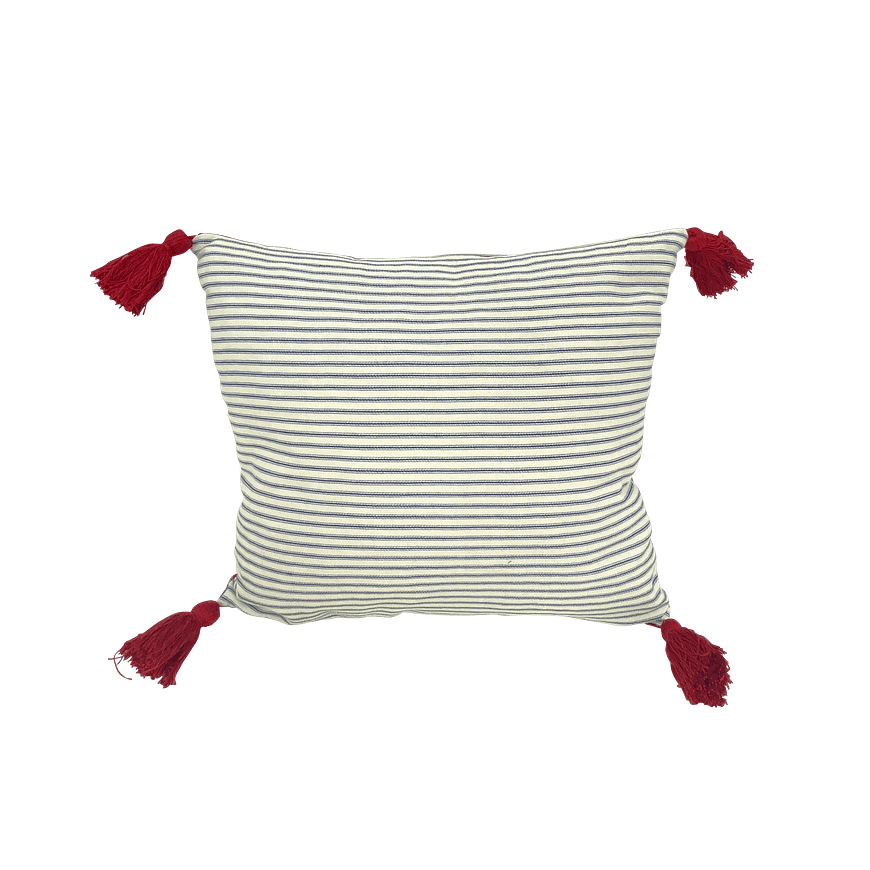 Small Multi Striped Cushion